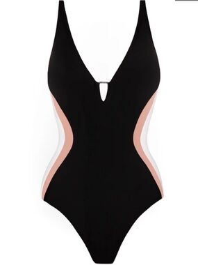 Ta3 | Plungey Triangle | CONTOUR BLACK/ROSE/WHITE